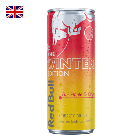 Red Bull Energy Drink Winter Edition Fuji Apple And Ginger 250ML