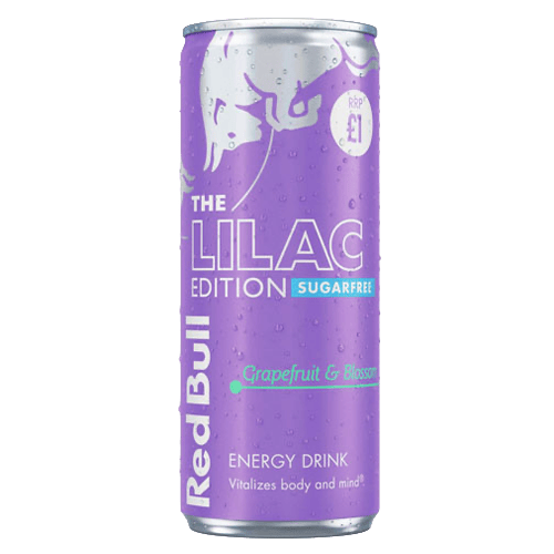 Red Bull Energy Drink Sugar Free Lilac Edition 250 ml