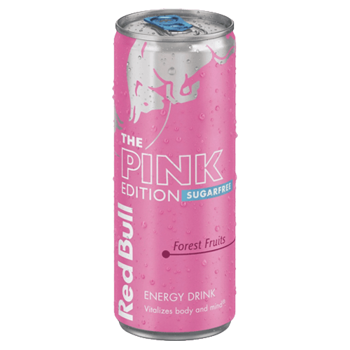 Red Bull Energy Drink Sugar Free Pink Edition 250 ml