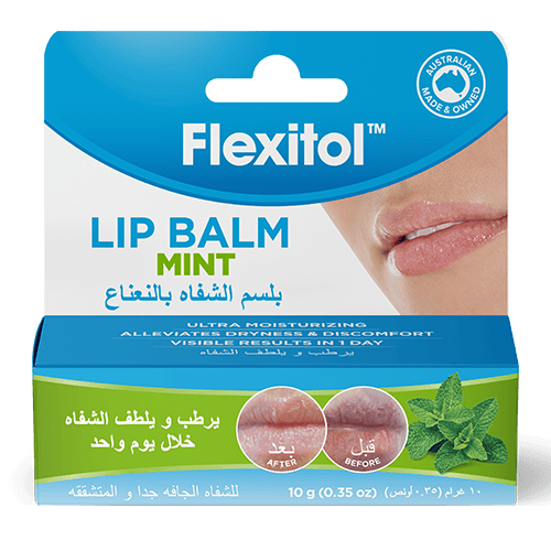 Flexitol Lip Balm Mint 10 gm