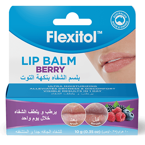 Flexitol Lip Balm Berry 10 gm