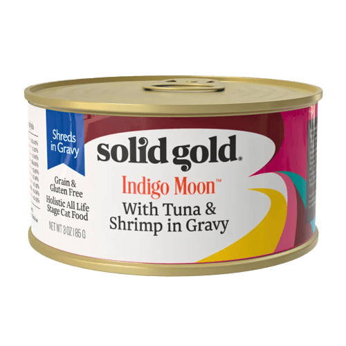 Solid Gold Indigo Moon Cat Wet Food Tuna & Shrimp in Gravy 85g