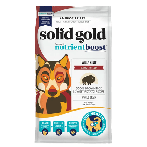 Solid Gold Nutrient Boost Wolf King Bison for Dogs 4.99Kg