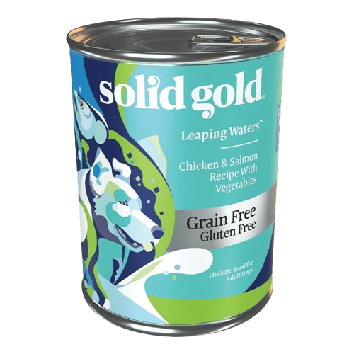 Solid Gold Leaping Waters Chicken&Salmon with Vegetables Grain Free/ Gluten Free for Dogs 374G