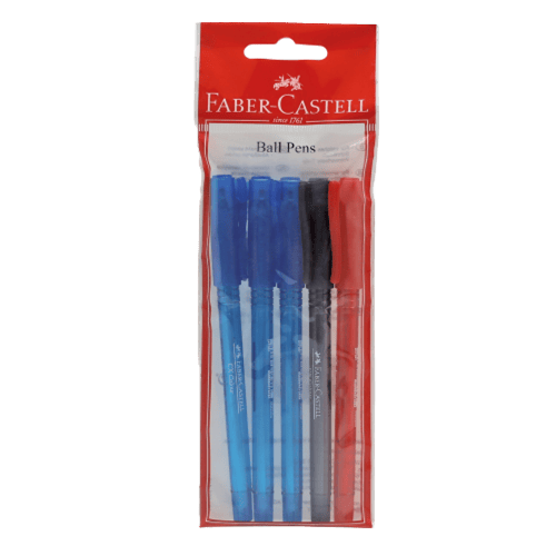 Faber Castell Ball Pen Cx 0.7 Silk Blister Of 5