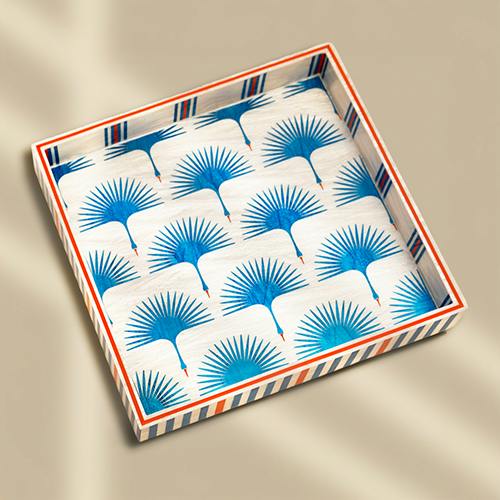 Zee Tray Blue 40 x 40 CM