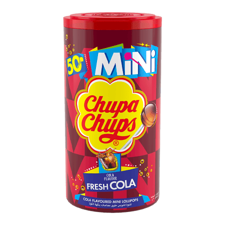 ChupaChups Mini Tube Cola 50 pcs 300 g