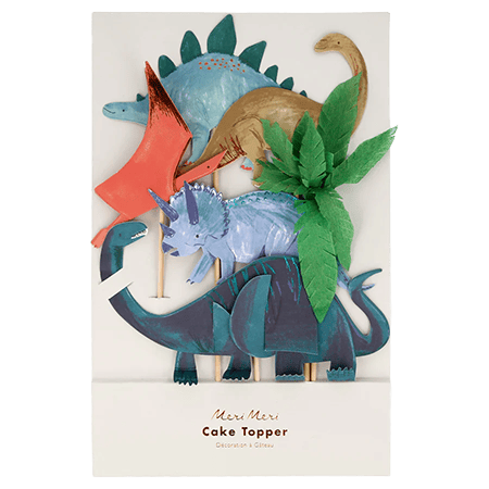 Meri Meri Dinosaur Kingdom Cake Toppers