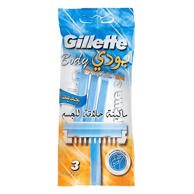 Gillette Body Shaving Razor Body 3 pcs