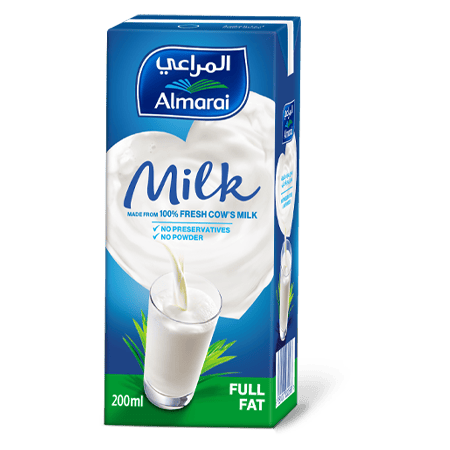 Almarai Long Life Full Fat Milk 200 ml