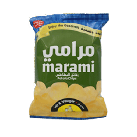 Marami Potato Chips Salt & Vinegar 18 pcs 10 g