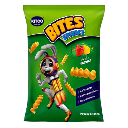 Bites Spiralz Paprika 90g
