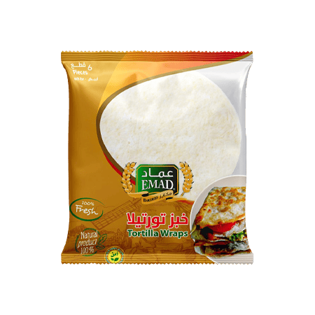 Emad Tortilla Wraps 6Pcs.