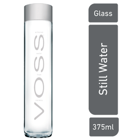 VOSS Mineral Water Glass 375ML