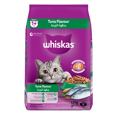 Whiskas Tuna Flavor 1.2kg
