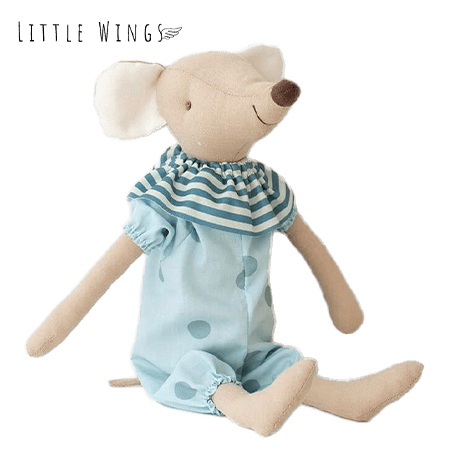 Mouse Doll Blue 39 Cm