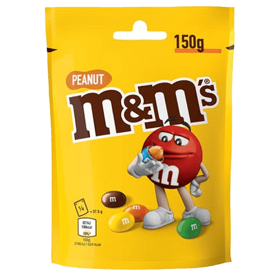 M&M's Milk Chocolate Peanut 150 g