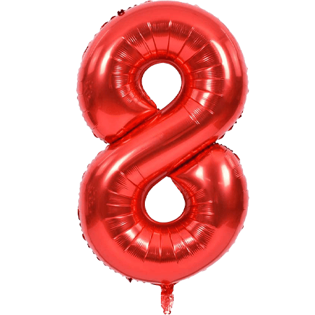 Cherry On Top  Foil Balloon Red color 86CM*34