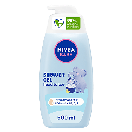 Nivea Baby Bath Shampoo Pure & Mild Camomile Extract 500 ml
