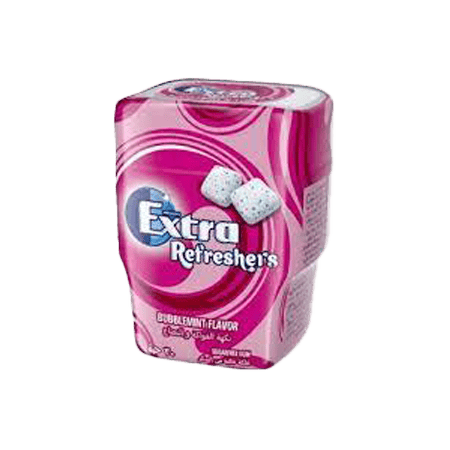 Extra Refreshers Sugar Free Gum Bubblemint 67 g