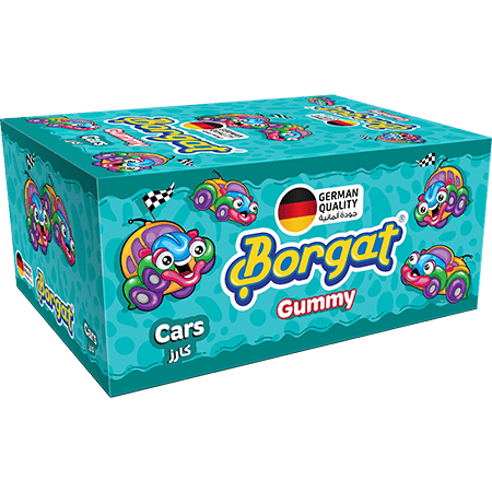 Borgat Gummy Cars Sachet 24 pcs 10 g