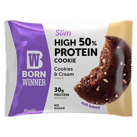 Born Winner Protein Cookie Slim cookies and cream 60 g