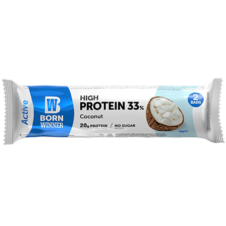 Born Winner Protein Bar Active Coconut 60 g