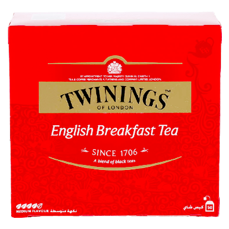 Twinings English Breakfast Tea 50 Bag