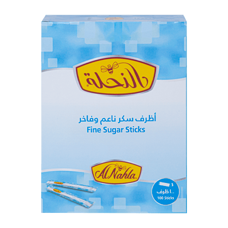 Al Nahla White Sugar 100 Sachet