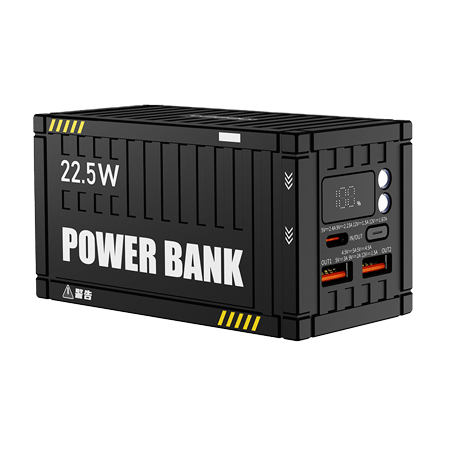 Wopow Power Bank 20,000Mah 22.5W 74Wh Blk