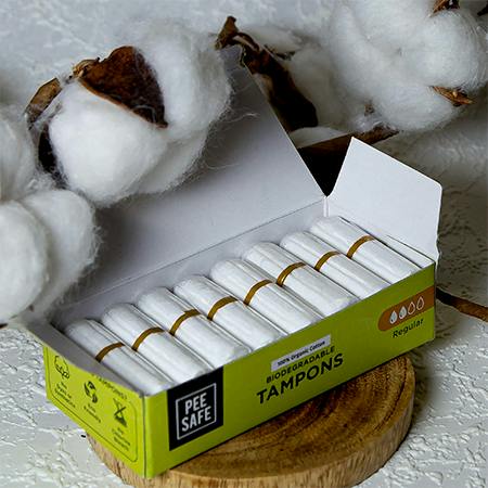 Peesafe Organictampons Regular Size  16 Tampons