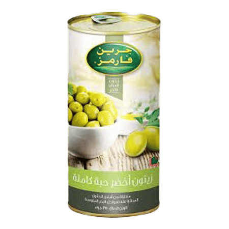 Green Farms Whole Green Olives Tins 350 g