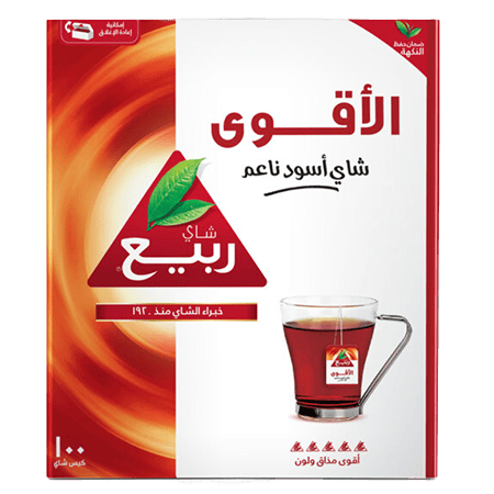 Rabea The Strongest Black Tea 100 Bags