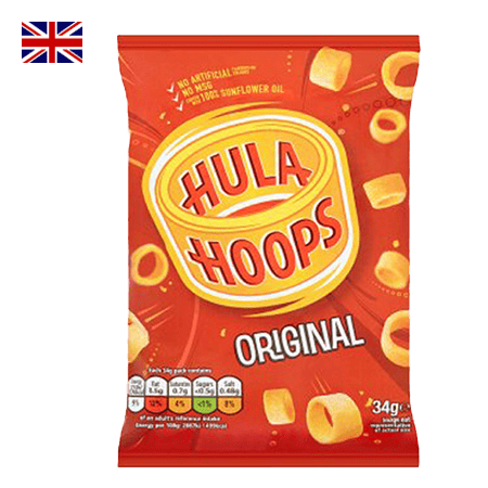 Hula Hoops Original Chips 34 g