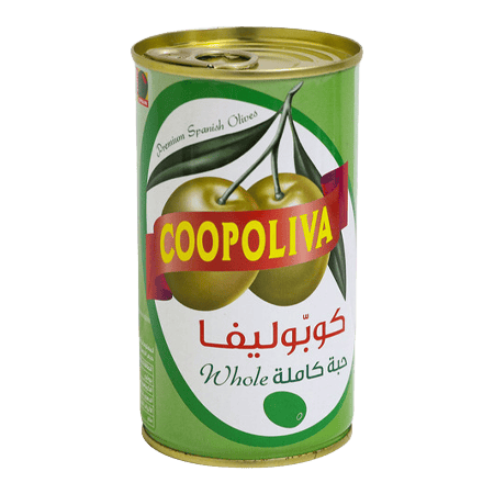 Coopoliva Olives Green Whole 350 g