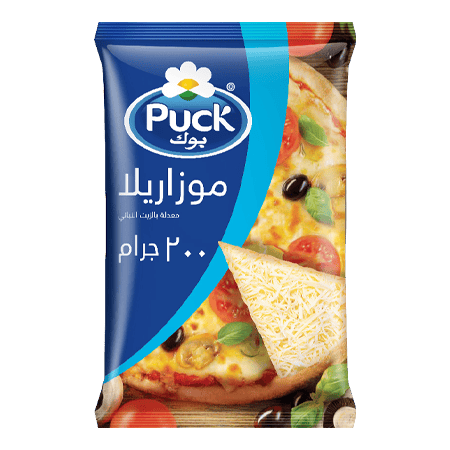 Puck Mozzarella Shredded Cheese 180 gm