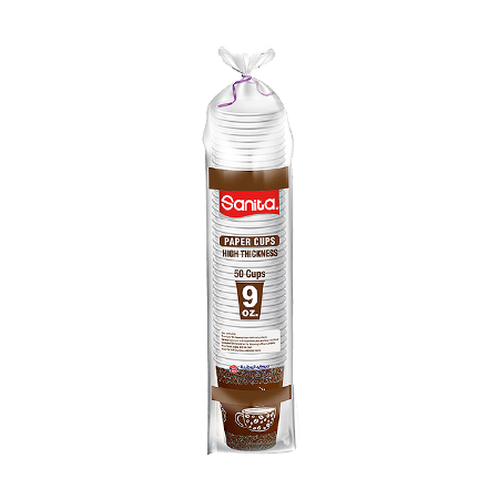 Sanita Napco 50 Paper Cups 9Oz
