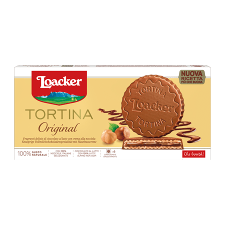 Loacker Tortina Original Wafer with Hazelnut126 g