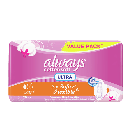 Always Pad Ultra thin Normal Sensitive 20Pads