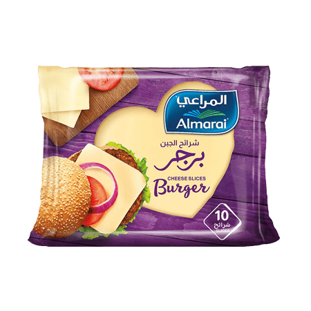 Almarai Slices Burger Cheese 3 pcs 1 free 200 gm